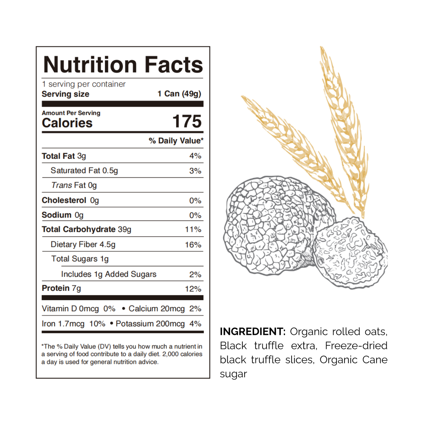 TrufOat | Truffle Oats Overnight