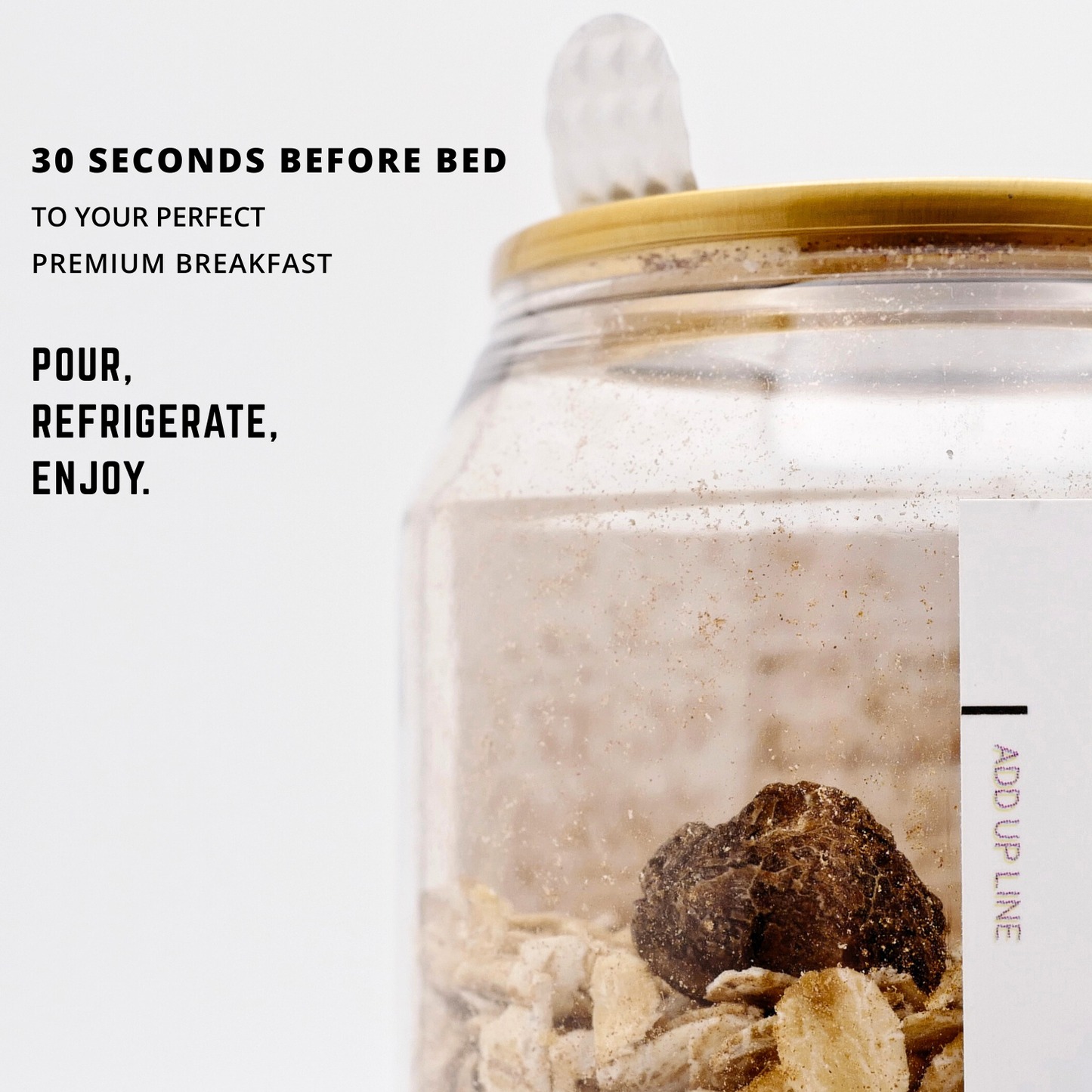 TrufOat | Truffle Oats Overnight